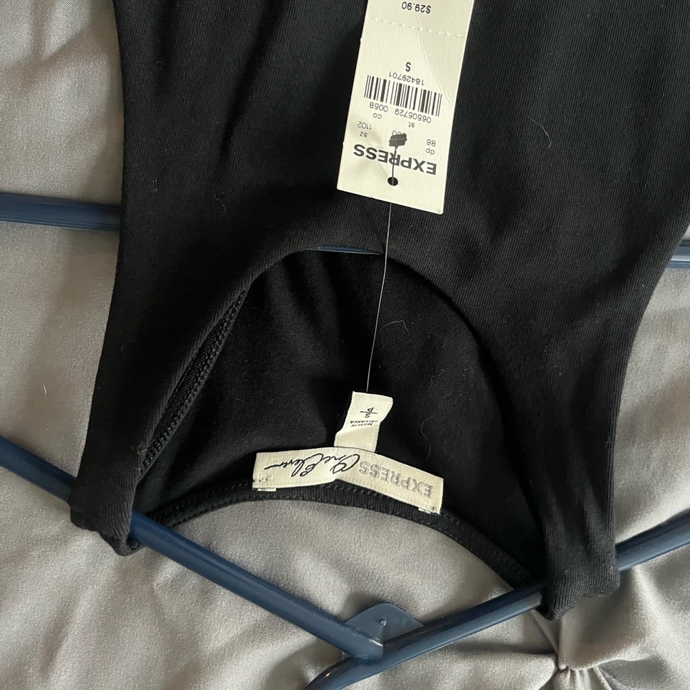 Express Black Bodysuit